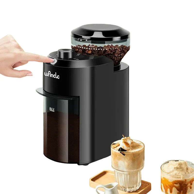 Molino de Café Eléctrico con 28 Niveles de Molienda – Molinillo de Precisión para Espresso y Café Filtrado