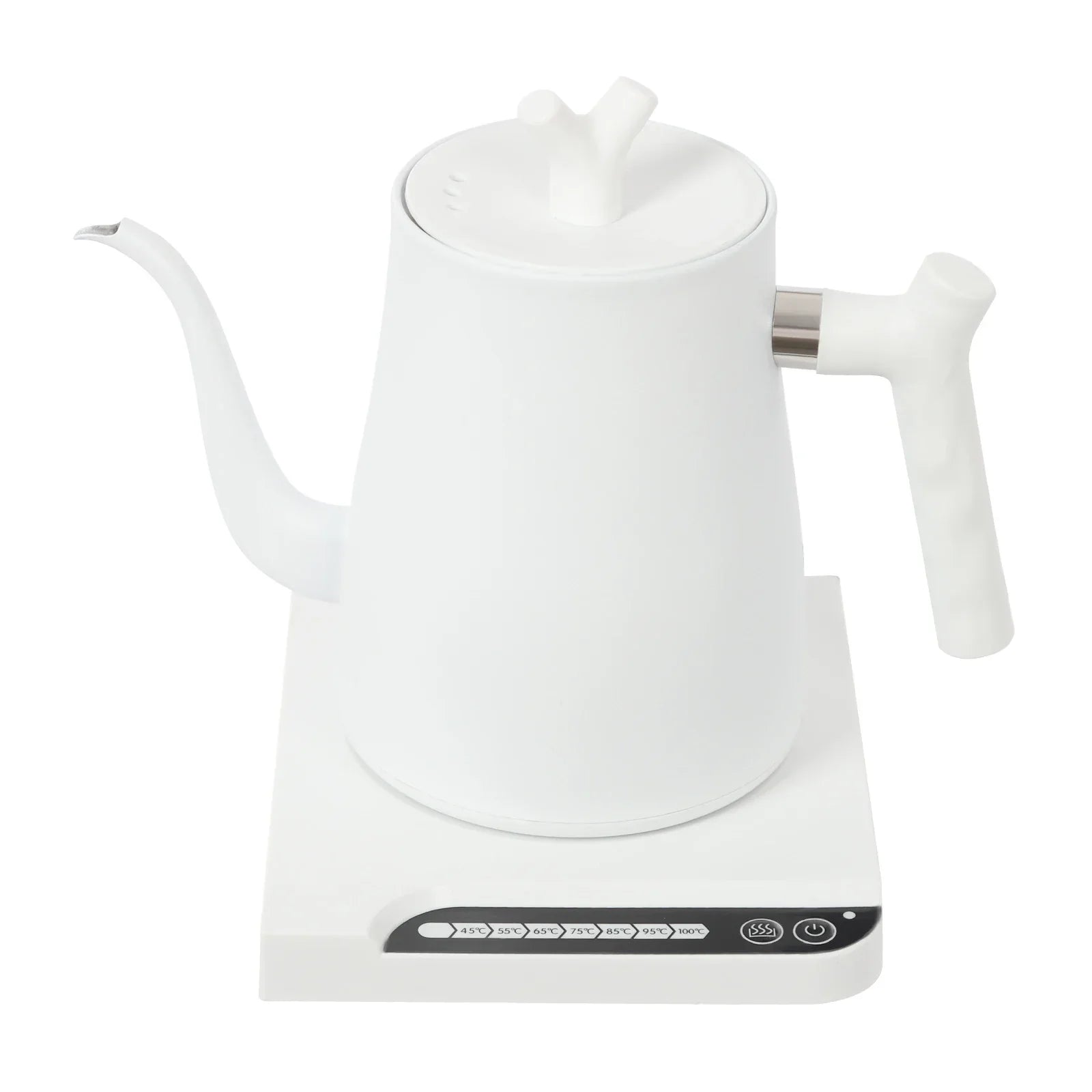 1L Electric Gooseneck Kettle with Temperature Control – 304 Stainless Steel, 1000W, 220V