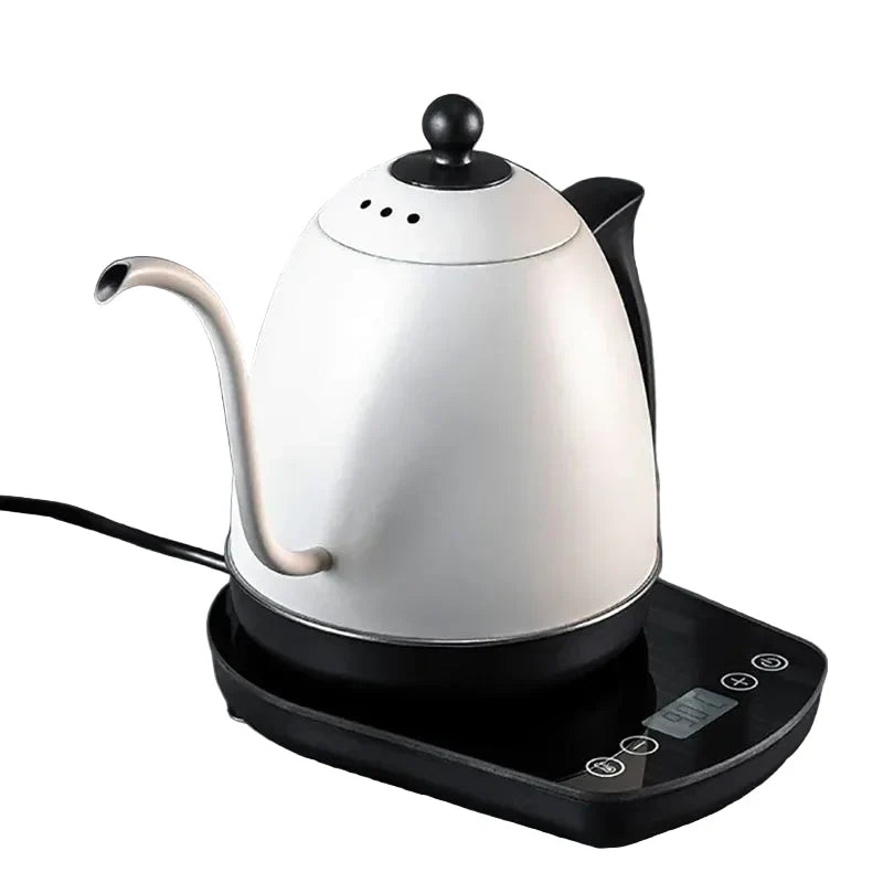 Hervidor Eléctrico Inteligente de Cuello de Cisne 800 ml con Control de Temperatura Constante – Acero Inoxidable 304 y 1200 W