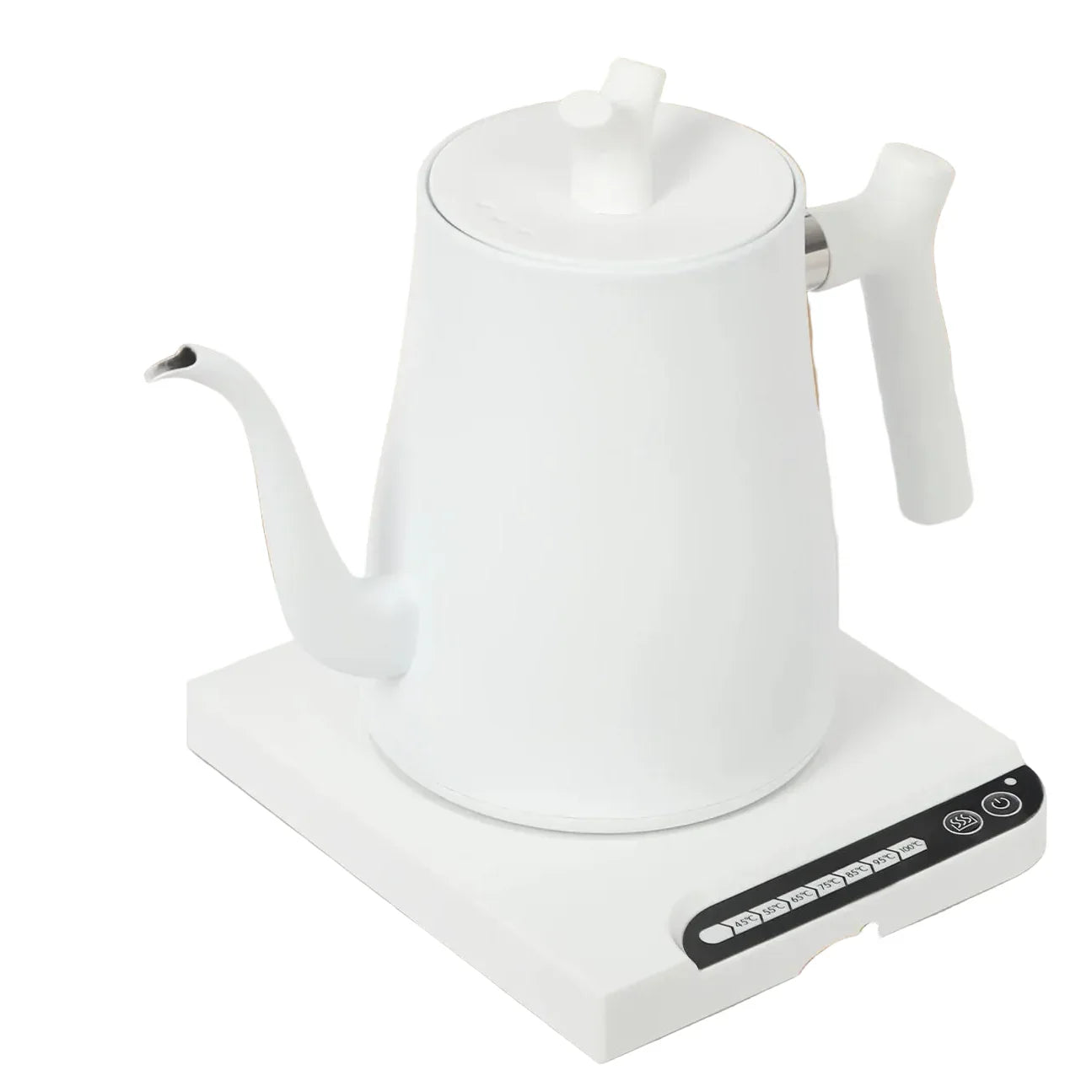 1L Electric Gooseneck Kettle with Temperature Control – 304 Stainless Steel, 1000W, 220V