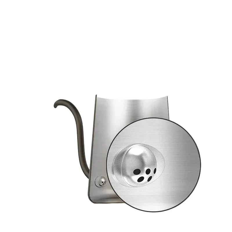 Hervidor de Café de Cuello de Cisne 600 ml – Tetera de Precisión en Acero Inoxidable 304 para Pour Over
