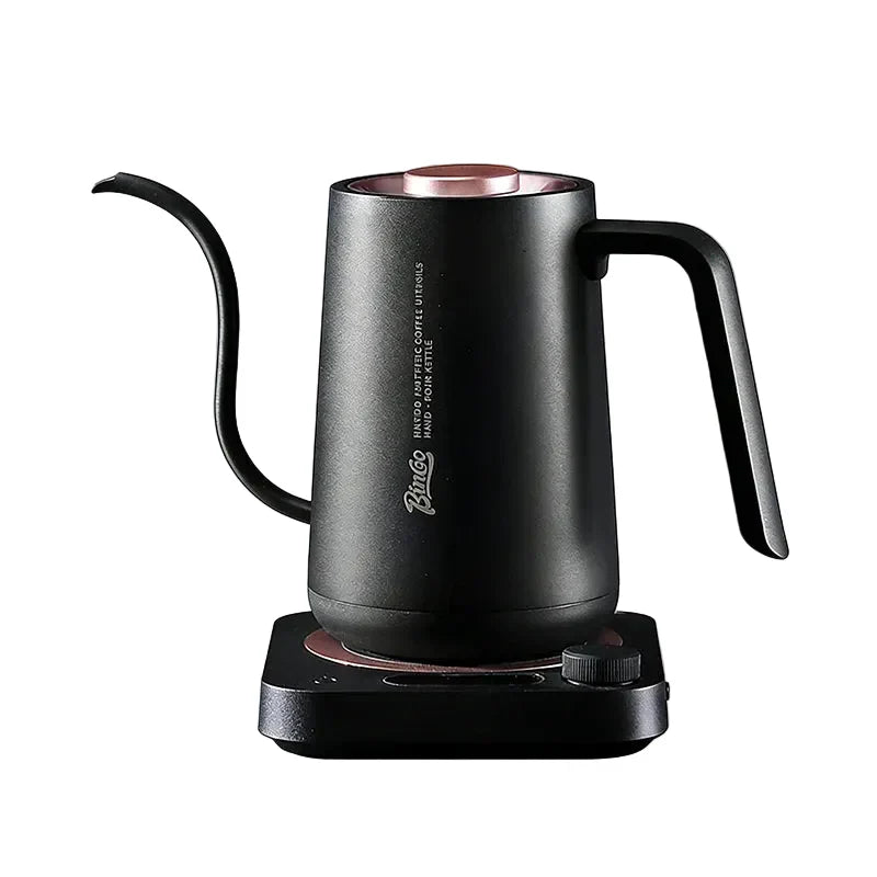 Hervidor Eléctrico de Cuello de Cisne 900 ml con Control de Temperatura – 1500 W de Calentamiento Rápido