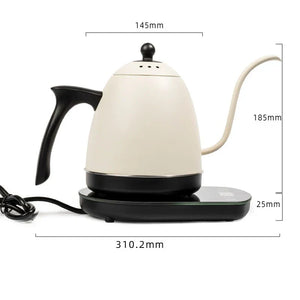 Hervidor Eléctrico Inteligente de Cuello de Cisne 800 ml con Control de Temperatura Constante – Acero Inoxidable 304 y 1200 W