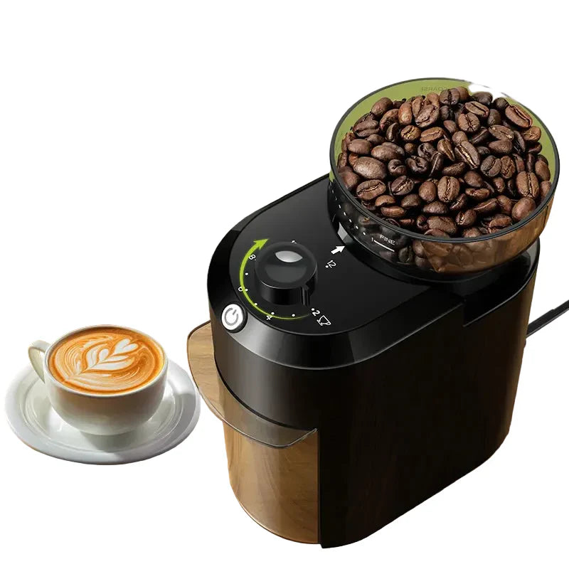 Molino de Café Eléctrico con 28 Niveles de Molienda – Molinillo de Precisión para Espresso y Café Filtrado