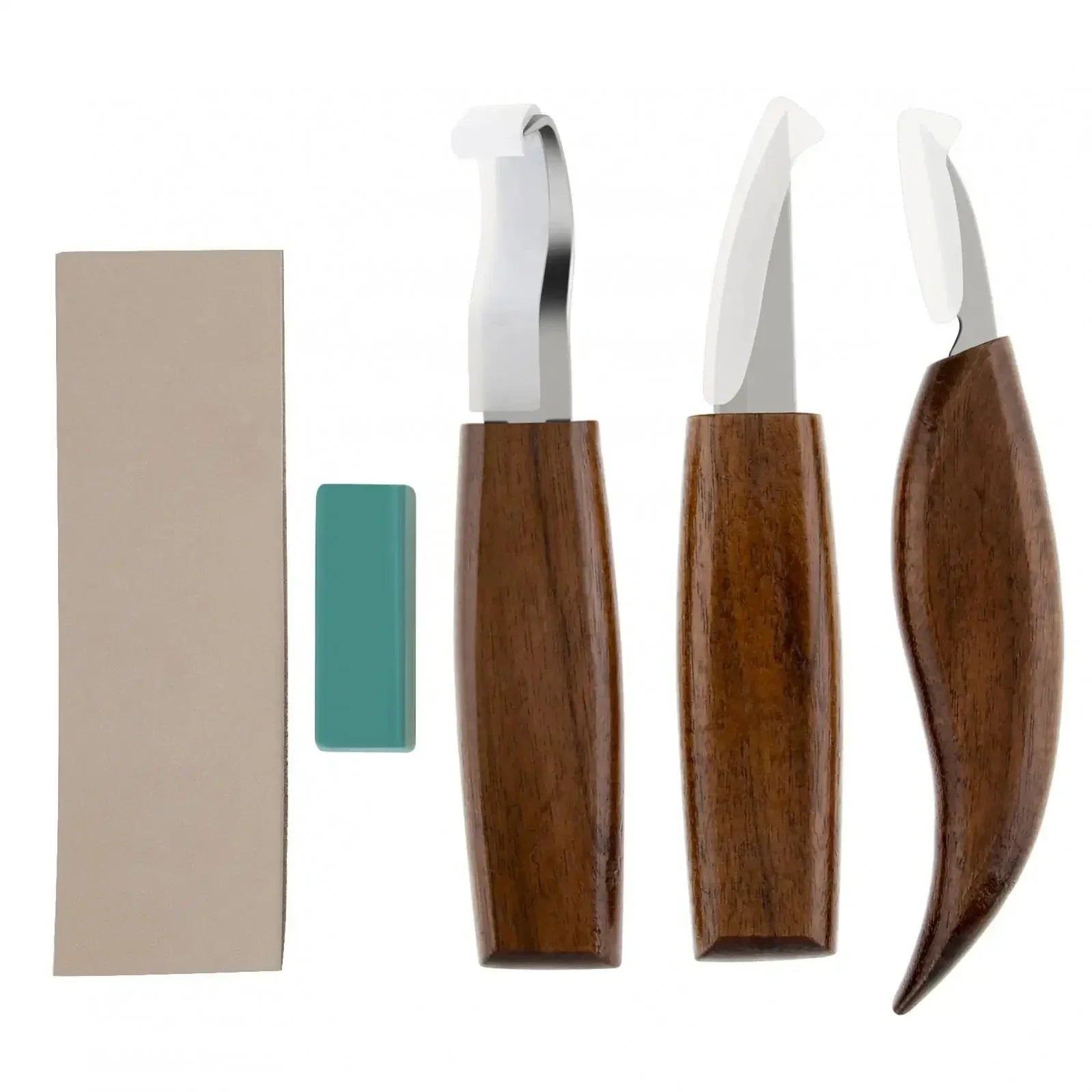 Set de Cuchillos para Tallado en Madera con Cuchillo de Precisión y Cuchillo de Corte en V