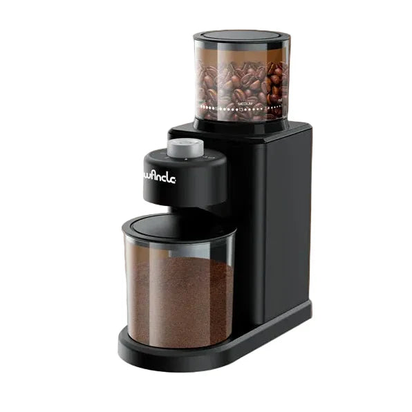 Molino de Café Eléctrico de Muelas Cónicas 200W – 25 Niveles de Molienda Ajustable para Espresso y Café Filtrado