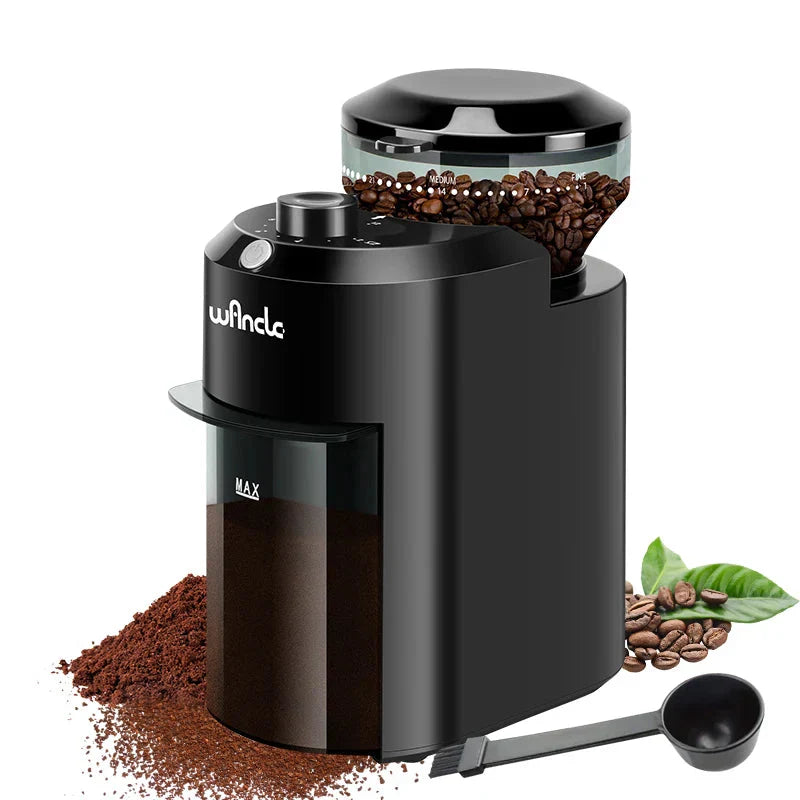 Molino de Café Eléctrico con 28 Niveles de Molienda – Molinillo de Precisión para Espresso y Café Filtrado