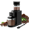 Molino de Café Eléctrico de Muelas Cónicas 200W – 25 Niveles de Molienda Ajustable para Espresso y Café Filtrado