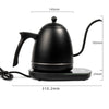 Hervidor Eléctrico Inteligente de Cuello de Cisne 800 ml con Control de Temperatura Constante – Acero Inoxidable 304 y 1200 W
