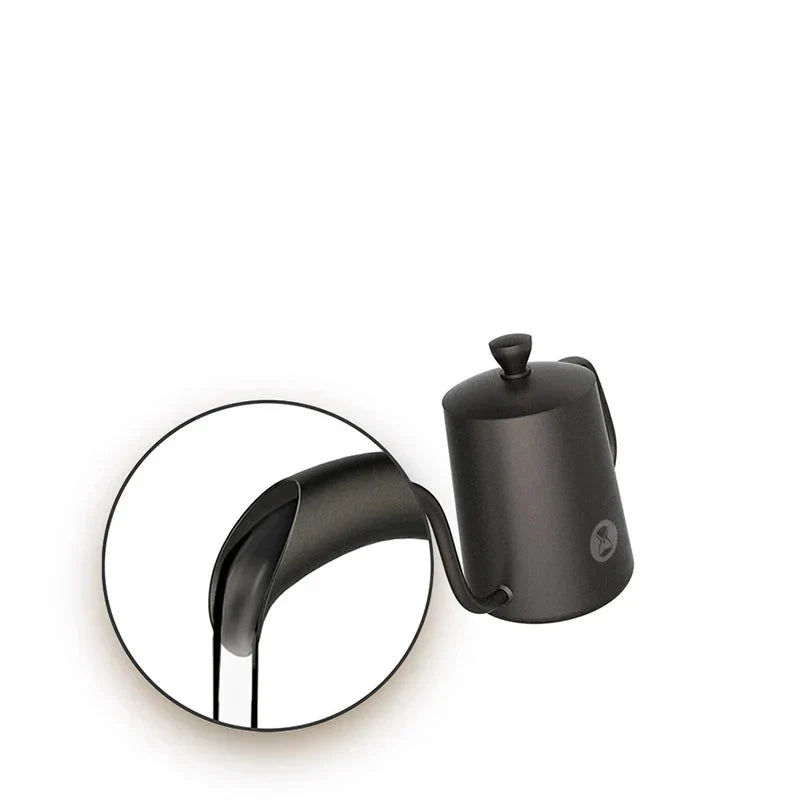 Hervidor de Café de Cuello de Cisne 600 ml – Tetera de Precisión en Acero Inoxidable 304 para Pour Over