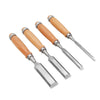 Cincel para Madera de Acero Inoxidable con Mango de Madera – Disponible en 6 mm, 12 mm, 18 mm y 24 mm